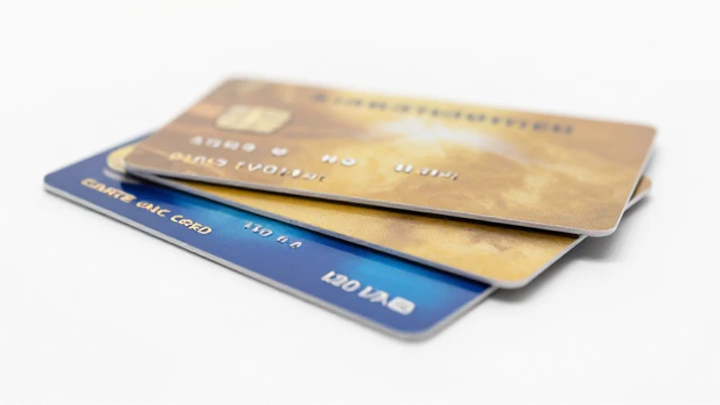 Tarjetas bancarias destacadas en estudio luminoso