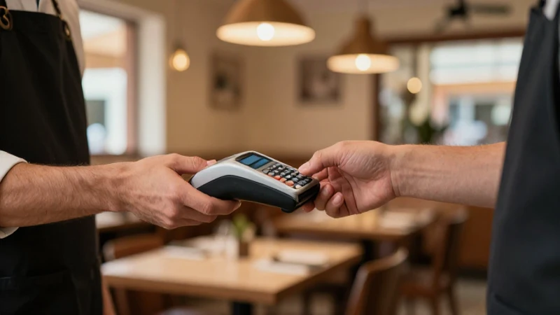 Pagos seguros y cómodos en el restaurante