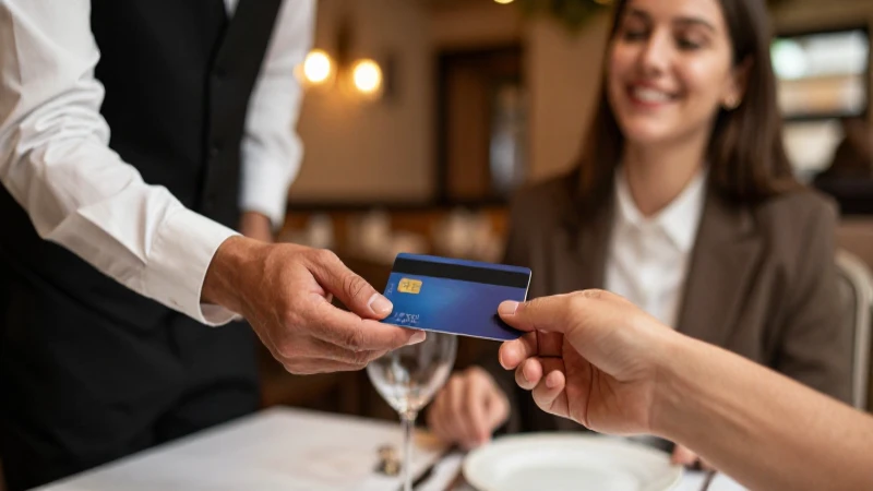 Pago seguro y ambiente agradable en el restaurante