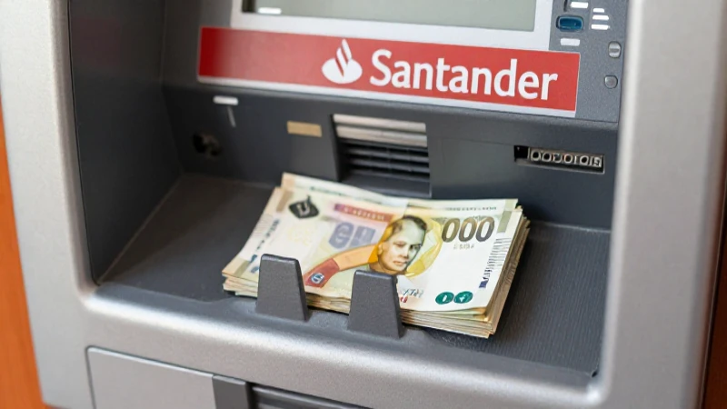 Retiros Santander: límites diarios explicados