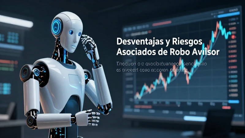 Robo advisors: automatización con posibles riesgos financieros