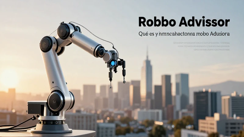 Robots invierten en paisajes urbanos futuristas