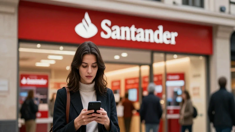 Busca horarios y sucursales de Santander abiertas