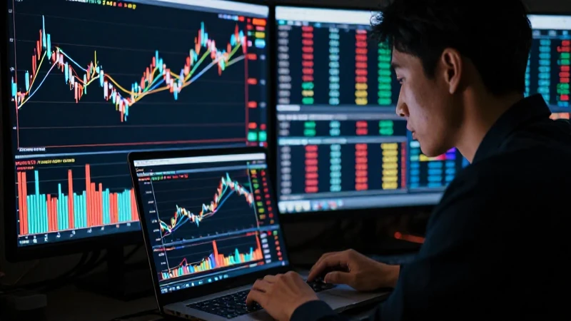 Scalping: operaciones rápidas y análisis financiero.