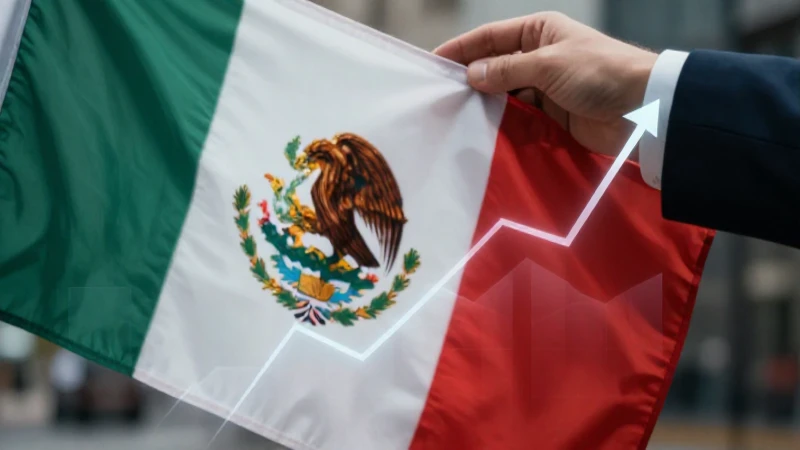 Gráfico empresarial con estética cinematográfica mexicana