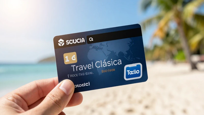 Tarjeta Scotia Travel: comodidad y seguridad.