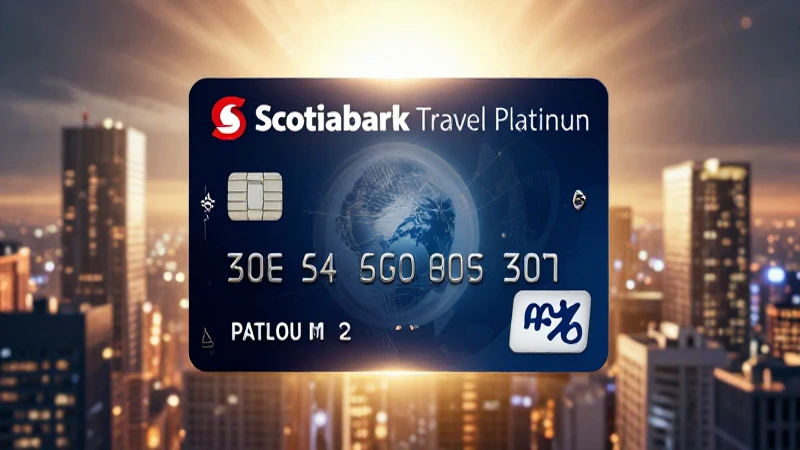 Tarjeta Scotiabank Travel Platinum: viajes y beneficios