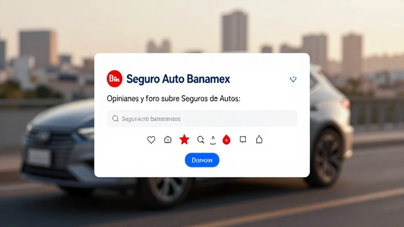 Seguro Auto Banamex: Opiniones y Foro sobre Seguros de Autos 14 Coche moderno en iluminación dorada, seguro Banamex.