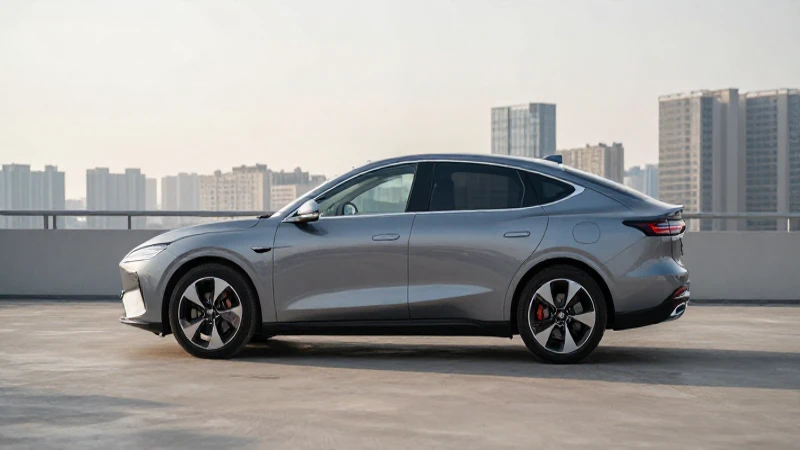 Seguro Auto Banamex: Opiniones y Foro sobre Seguros de Autos 15 Coche moderno en paisaje urbano, luz suave.