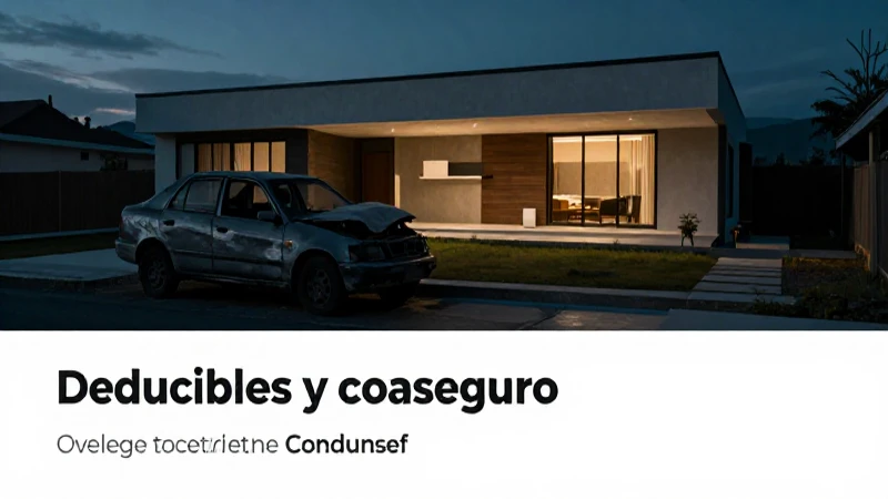 Daños materiales requieren seguro y análisis.