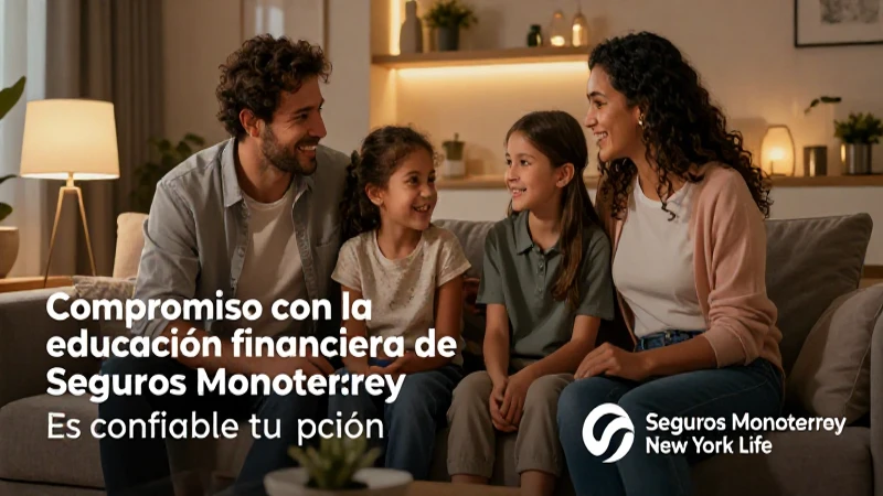 Seguros Monterrey: educación financiera, opción confiable.