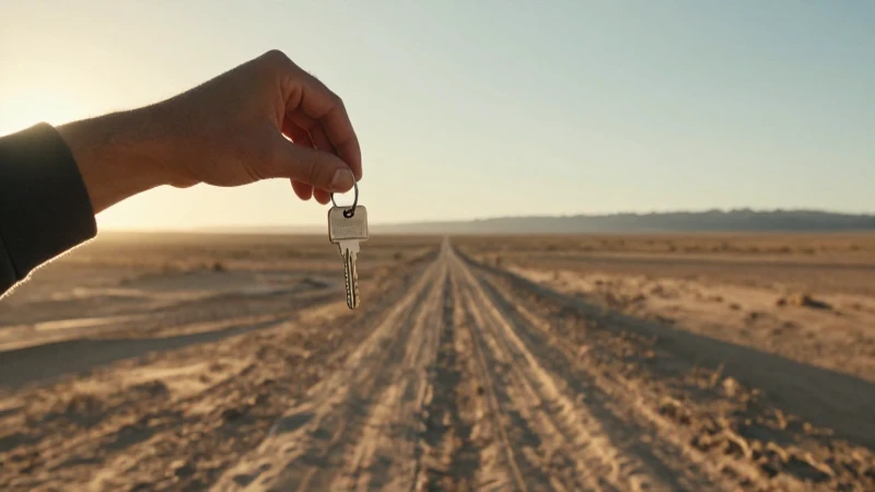 Terreno, sueños y créditos hipotecarios a futuro.