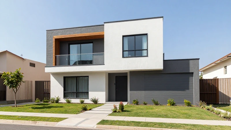 Vivienda moderna, luz brillante y fotografía arquitectónica.