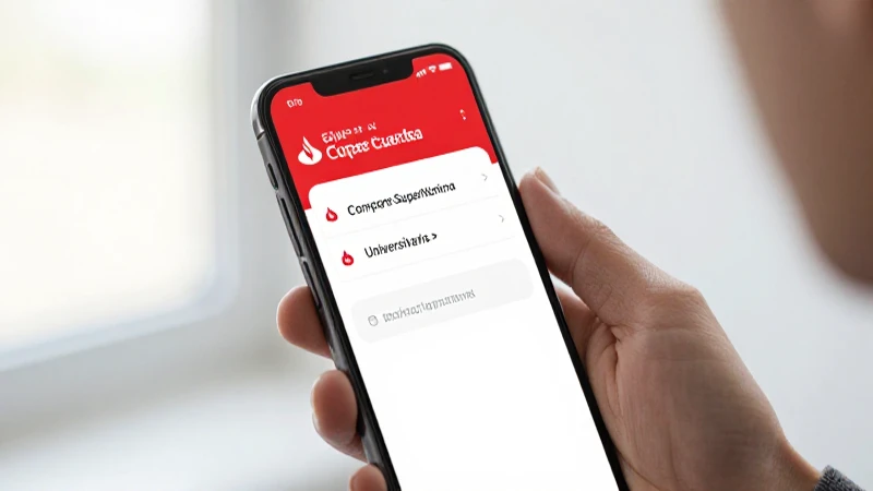 Aplicación bancaria moderna en foto profesional