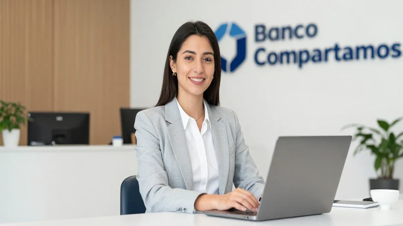 Compartamos ofrece préstamos y cuentas bancarias.