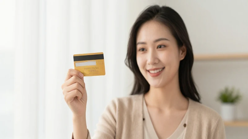 Tarjeta HEB Afirme: Beneficios y Ventajas Exclusivas 10 Mujer sonriente, tarjeta y ambiente cálido