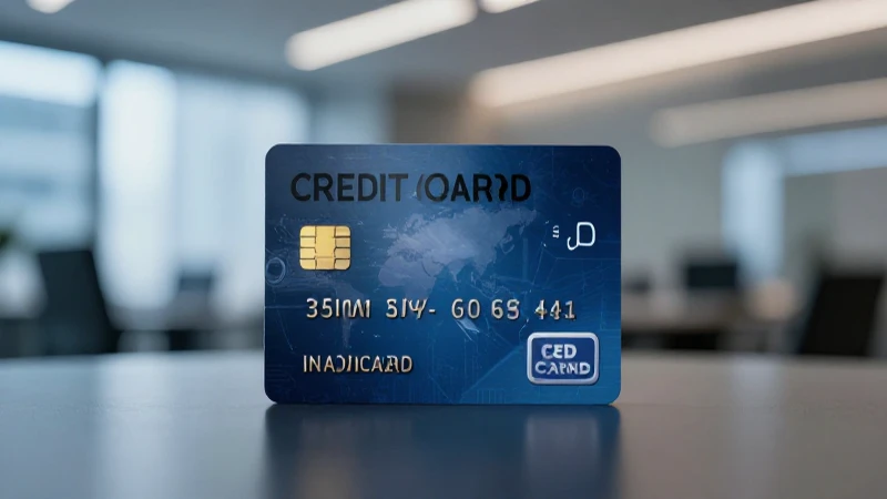 Tarjetas corporativas, oficina moderna y luz cinematográfica