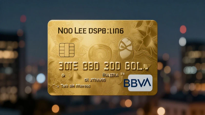 Tarjetas BBVA Oro: promociones y reporte de extravío.