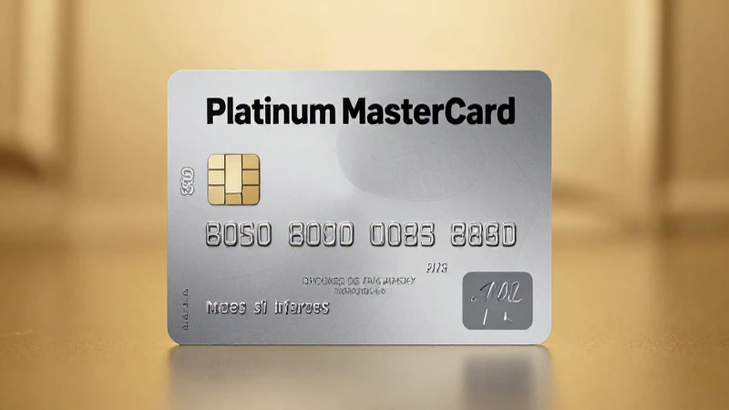 Platinum Mastercard: financiamiento y beneficios exclusivos