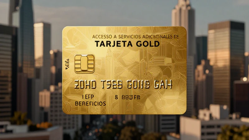 Tarjetas Gold: lujo, ventajas y ciudad