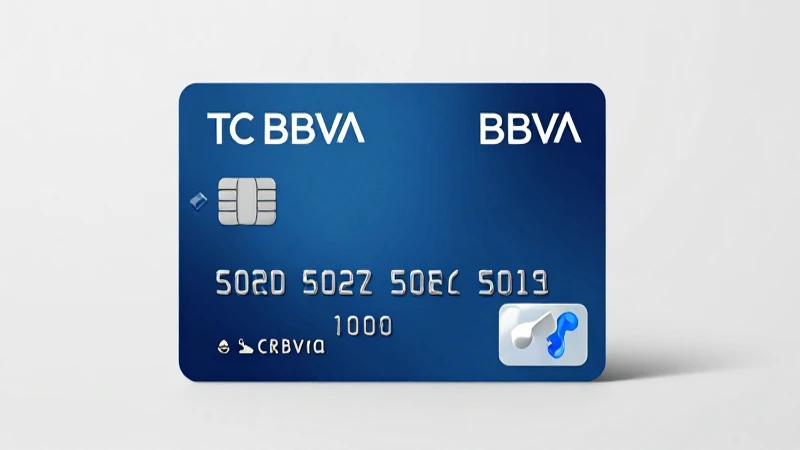 Tarjeta Azul BBVA: requisitos y aprobación.