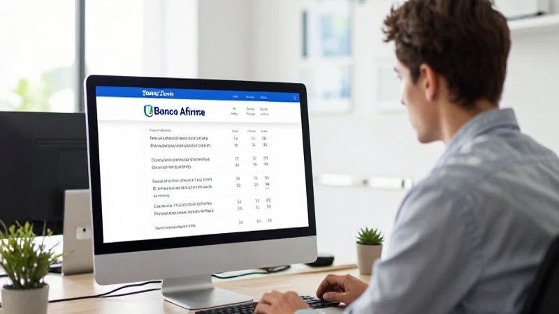 Espacio de oficina moderno con empleado trabajando.