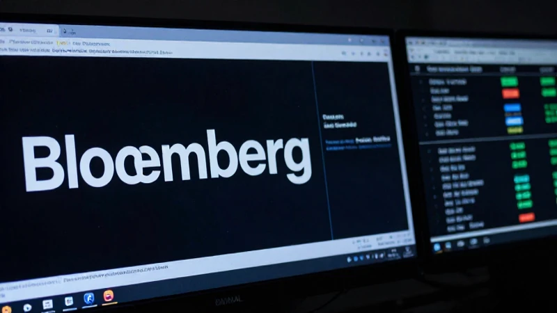 Bloomberg Terminal ofrece datos financieros visuales