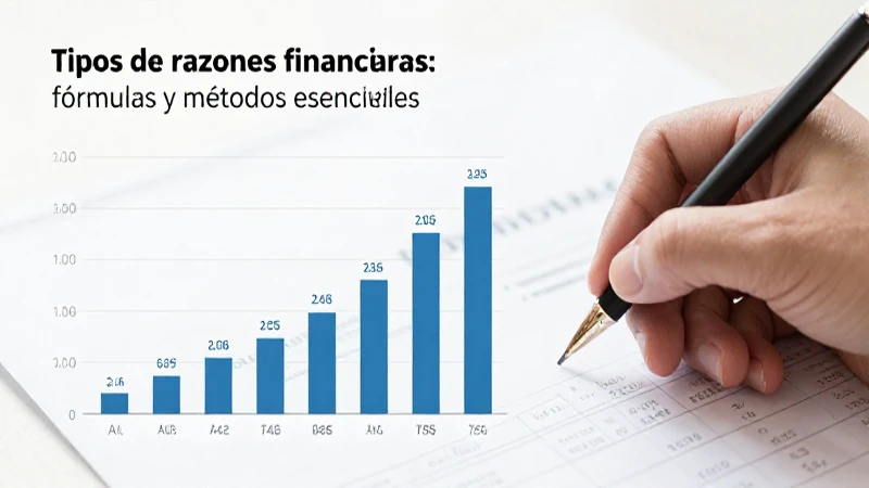 Análisis financiero con gráficos y hojas de cálculo