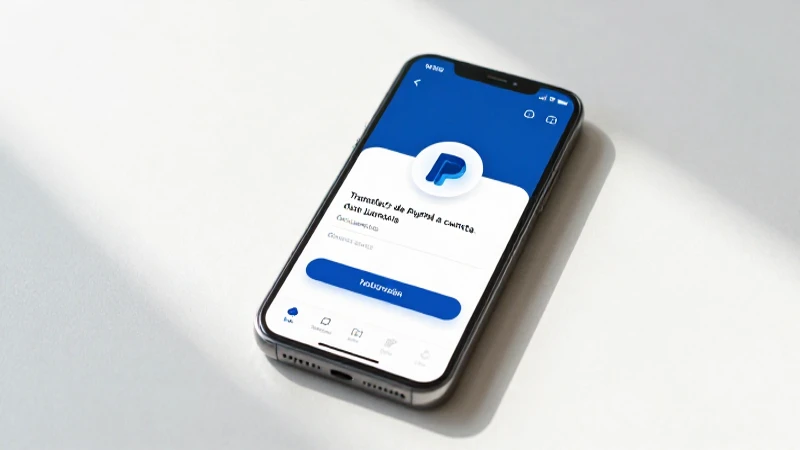 Transferir dinero de PayPal a tu banco