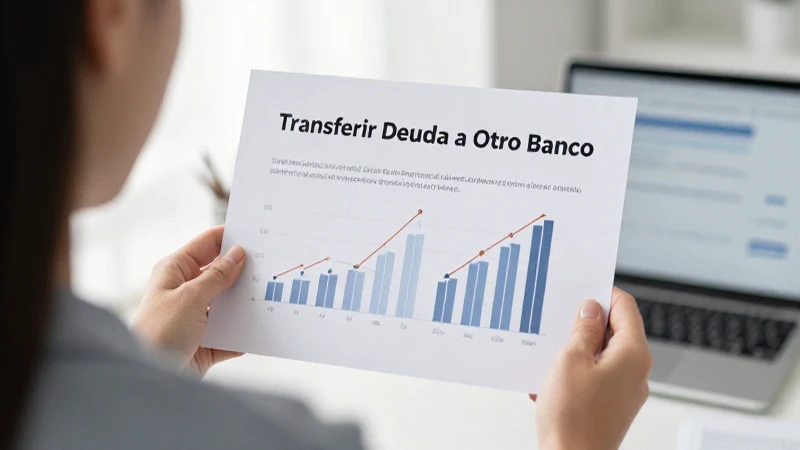 Evalúa transferir deudas para ahorrar dinero