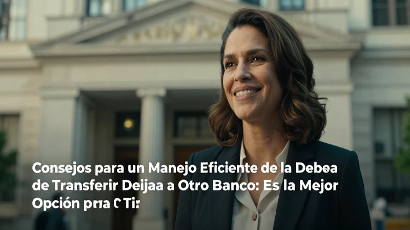 Transfiere tu deuda para ahorrar dinero.