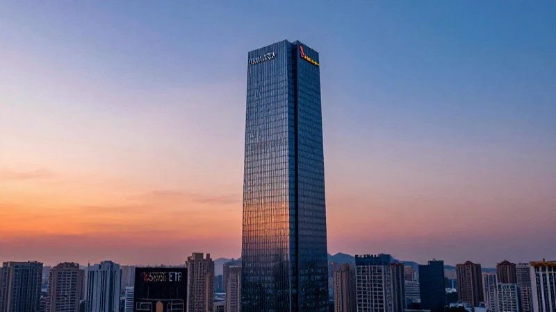 Rascacielos al atardecer, inversión inteligente en EE.UU.