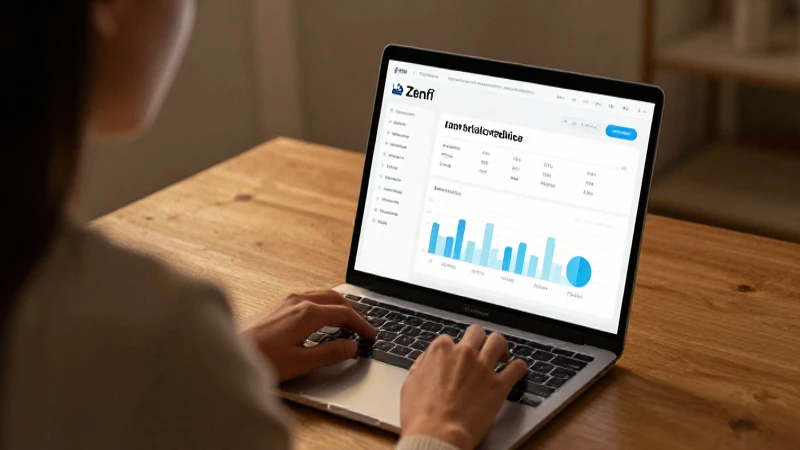 Analiza finanzas con Zenfi digitalmente